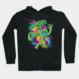 Green Rainbow Friends Hoodie